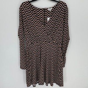 Love, Fire Women's Chevron Dress